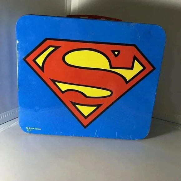 Metal Superman Lunchbox Modern 2000s - Picture 1 of 10